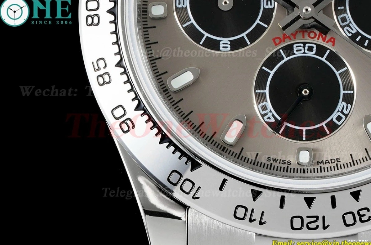 SS OMF SS 40mm 116509 Stk A7750 Daytona Grey 0228